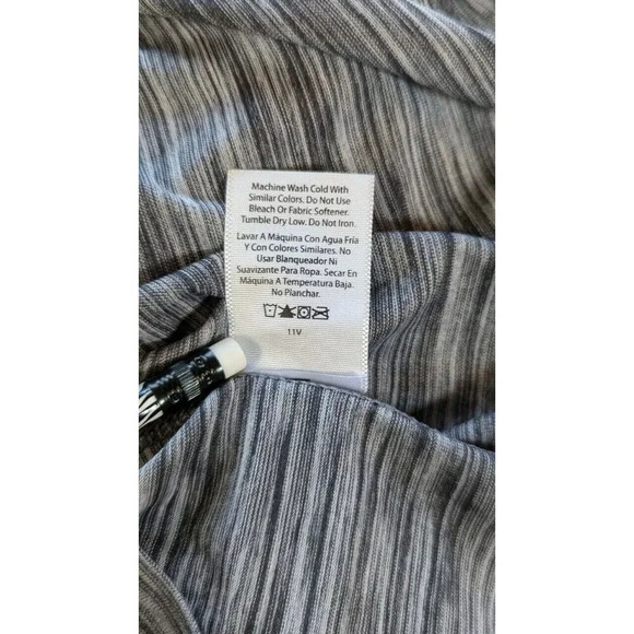 Athletic Works Women's Heather Gray Core Active Long Sleeve Quick Dry Size Large - Picture 7 of 8